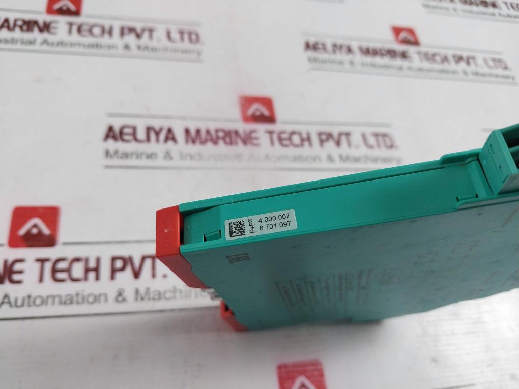 Pepperl+fuchs Kcd2-stc-1 K-system Module Safety Barrier 202927 Dc 19-30v, 45-35m