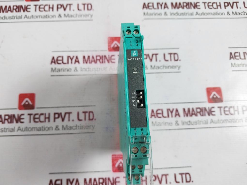 Pepperl+fuchs Kcd2-stc-1 K-system Module Safety Barrier 202927 Dc 19-30v, 45-35m