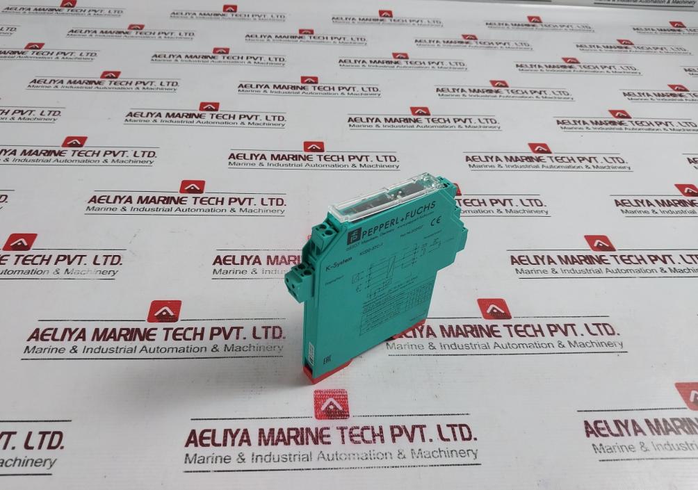 Pepperl+fuchs Kcd2-stc-1 K-system Module Safety Barrier 202927 Dc 19-30v, 45-35m