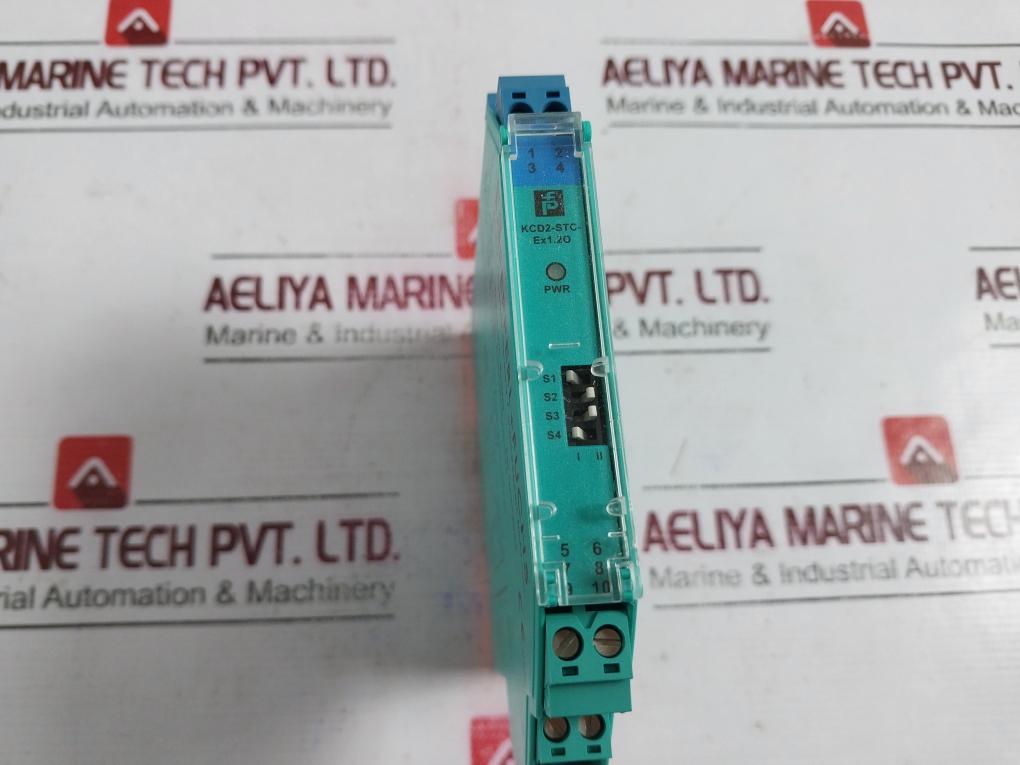 Pepperl+fuchs Kcd2-stc-ex1.2o K-system Safety Barrier 272955 -20°c Ta 60°c