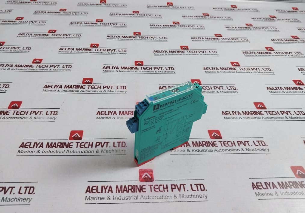 Pepperl+fuchs Kcd2-stc-ex1.2o K-system Safety Barrier 272955 -20°c Ta 60°c