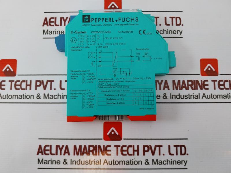 Pepperl+Fuchs Kcd2-stc-ex1.Es Smart Transmitter Power Supply 322426