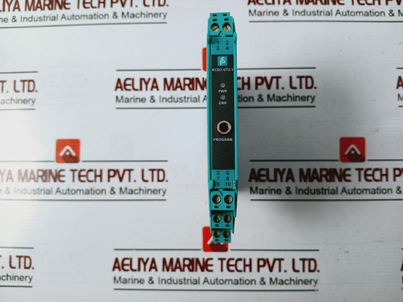 Pepperl+fuchs Kcd2-ut2-1 Universal Temperature Converter 253994 Dc 19-30v/52-33ma