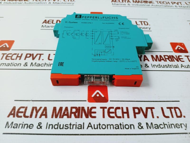 Pepperl+fuchs Kcd2-ut2-1 Universal Temperature Converter 253994 Dc 19-30v/52-33ma