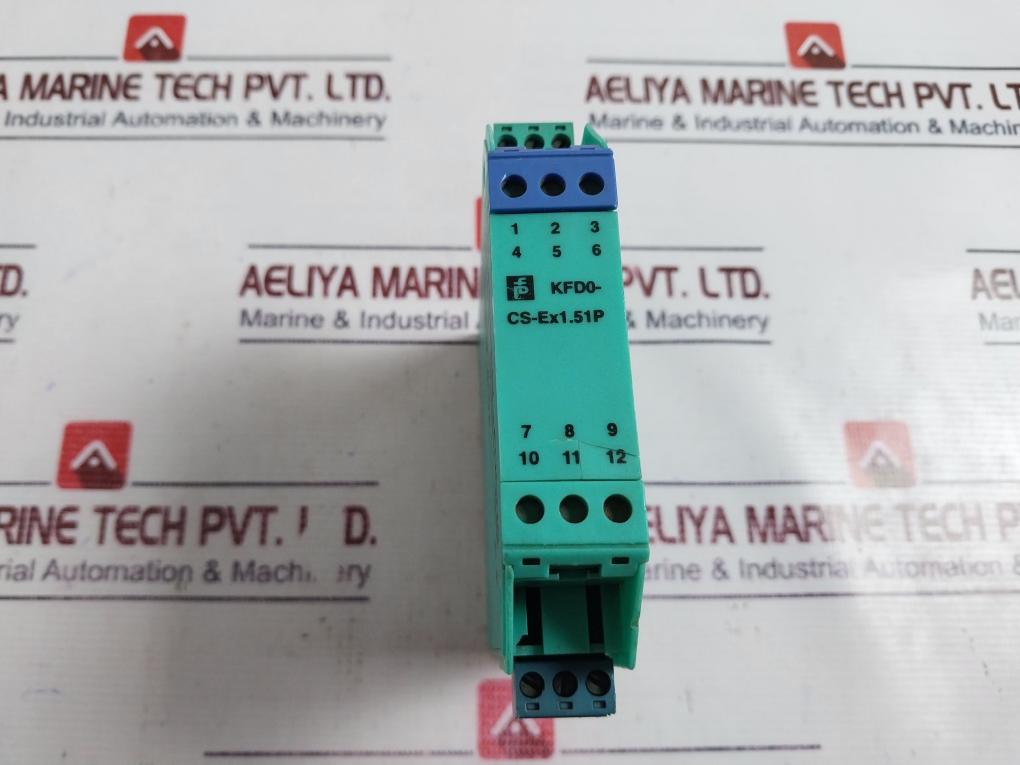 Pepperl+fuchs Kfd0-cs-ex1.51p Transformer Isolated Loop Powered Current Separato