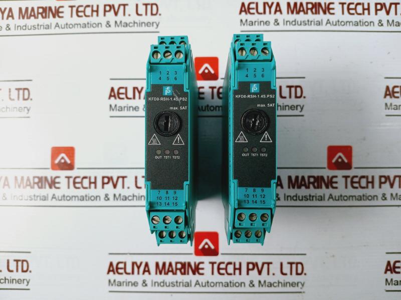 Pepperl+fuchs Kfd0-rsh-1.4s.ps2 Relay Module 224579 24vdc