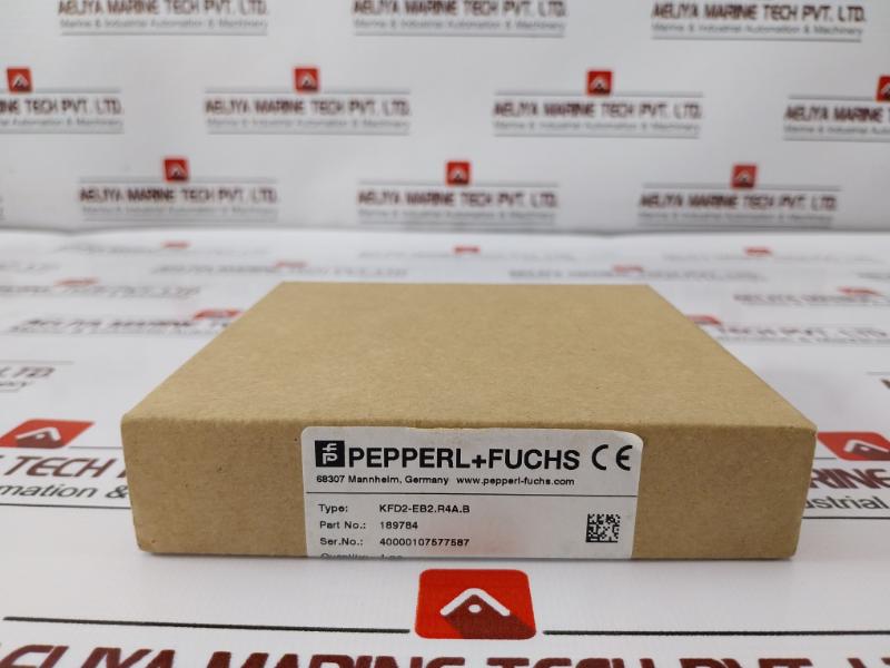 Pepperl+fuchs Kfd2-eb2.r4a.b Redundant Power Feed Module Dc 20-30v