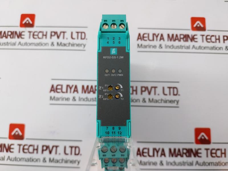 Pepperl+fuchs Kfd2-gs-1.2w Current/voltage Trip Value Dc 20-30v/1.5w