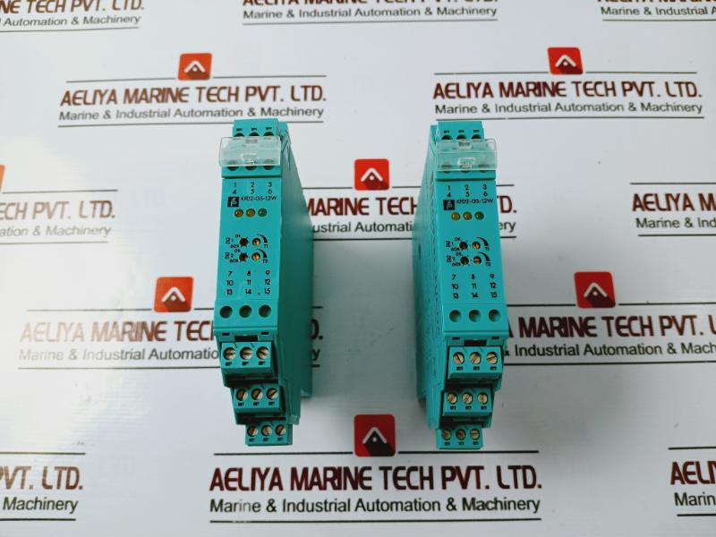 Pepperl+fuchs Kfd2-gs-1.2w Current/voltage Trip Value Signal Conditioner 38311