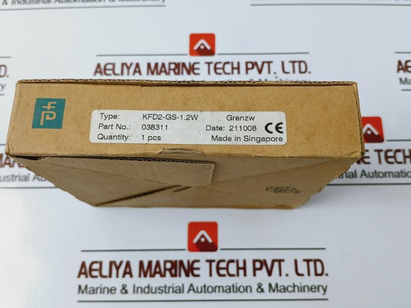 Pepperl+fuchs Kfd2-gs-1.2w Current/voltage Trip Value Signal Conditioner 38311