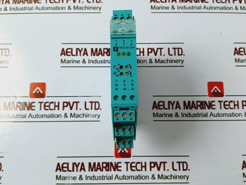 Pepperl+fuchs Kfd2-gs-1.2w Current/voltage Trip Value Signal Conditioner 38311