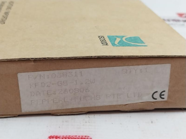 Pepperl+Fuchs Kfd2-gs-1.2W K-system Channel Signal Conditioner 39Ma-44Ma 1250Va