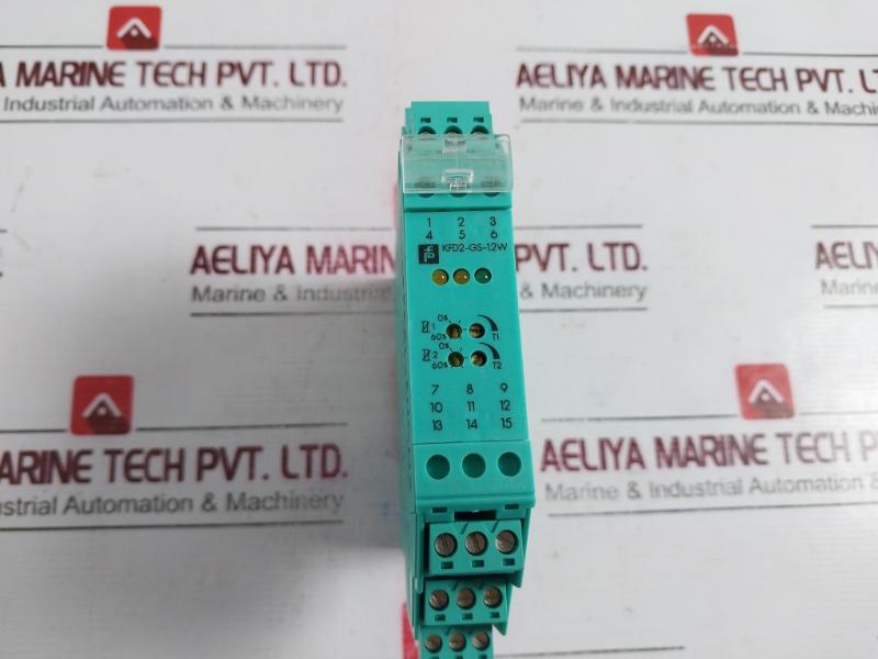 Pepperl+Fuchs Kfd2-gs-1.2W K-system Channel Signal Conditioner 39Ma-44Ma 1250Va