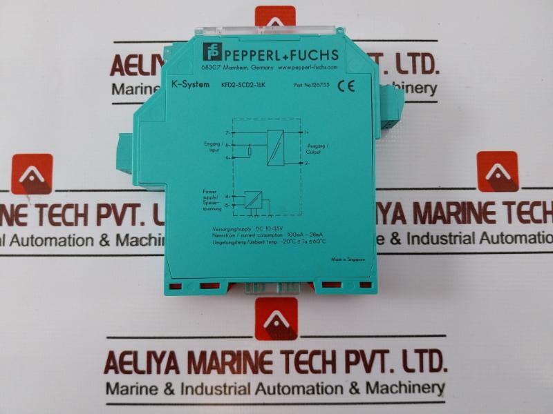 Pepperl+fuchs Kfd2-scd2-1.lk Smart Current Driver 126755 100ma-28ma