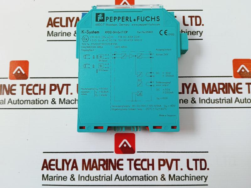 Pepperl+Fuchs Kfd2-sh-ex1.T.Op Switch Amplifier 35845 24V