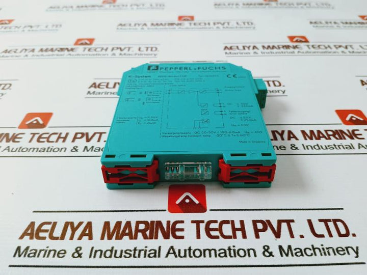 Pepperl+Fuchs Kfd2-sh-ex1.T.Op Switch Amplifier 35845 24V