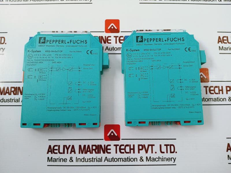 Pepperl+Fuchs Kfd2-sh-ex1.T.Op Switch Amplifier 35845 24V