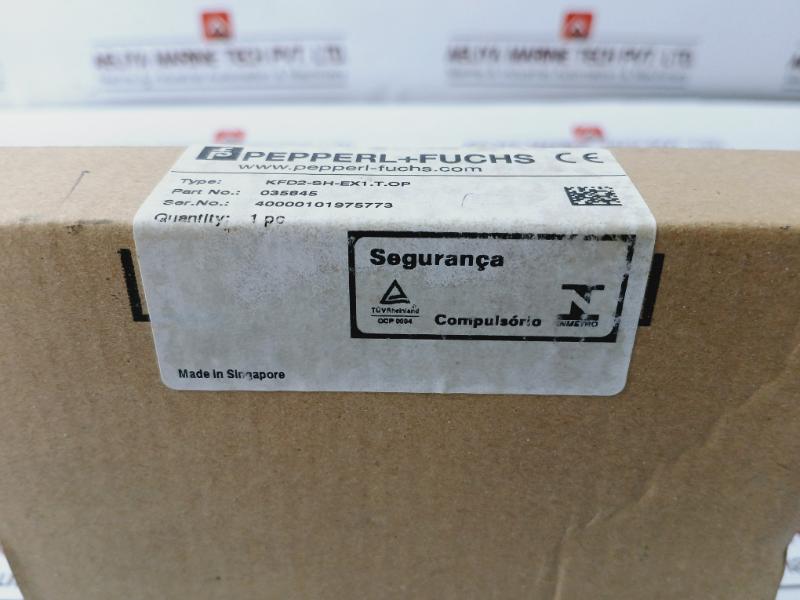 Pepperl+fuchs Kfd2-sh-ex1.t.op Switch Amplifier 35845 24v