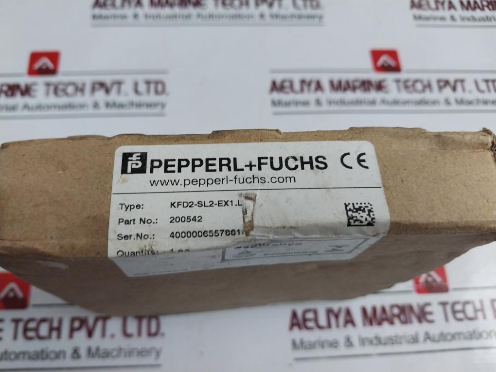 Pepperl+fuchs Kfd2-sl2-ex1.lk Solenoid Driver 200542