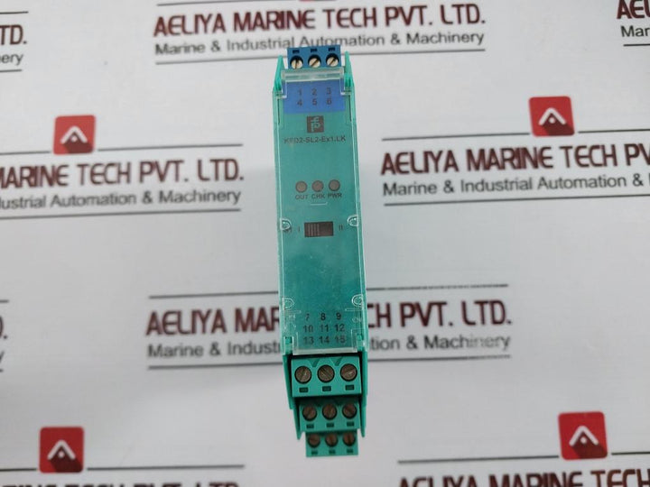 Pepperl+fuchs Kfd2-sl2-ex1.lk Solenoid Driver 200542 Dc= 20-30v Ac 253v 2a