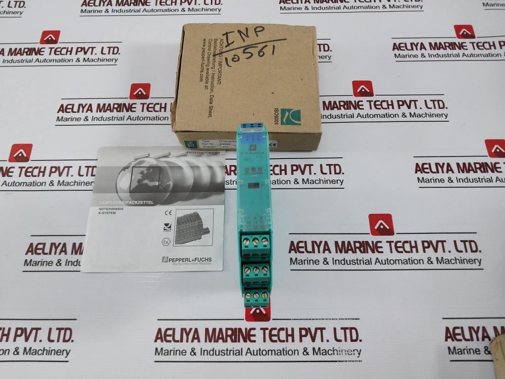 Pepperl+fuchs Kfd2-sl2-ex1.lk Solenoid Driver 200542 Dc= 20-30v Ac 253v 2a