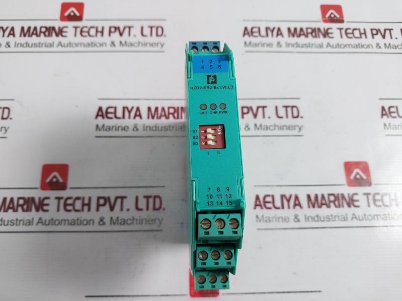 Pepperl+fuchs Kfd2-sr2-ex1.w.lb K-system Isolator Switch Amplifier Pf08cert0803