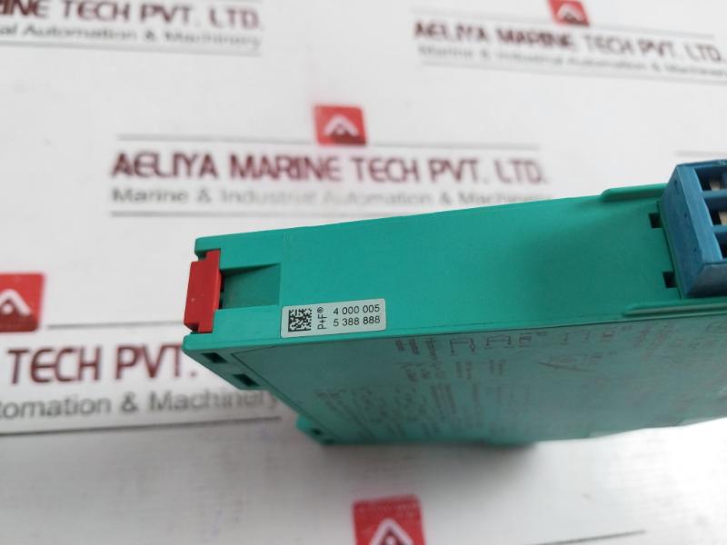 Pepperl+fuchs Kfd2-sr2-ex1.w.lb K-system Isolator Switch Amplifier Pf08cert0803