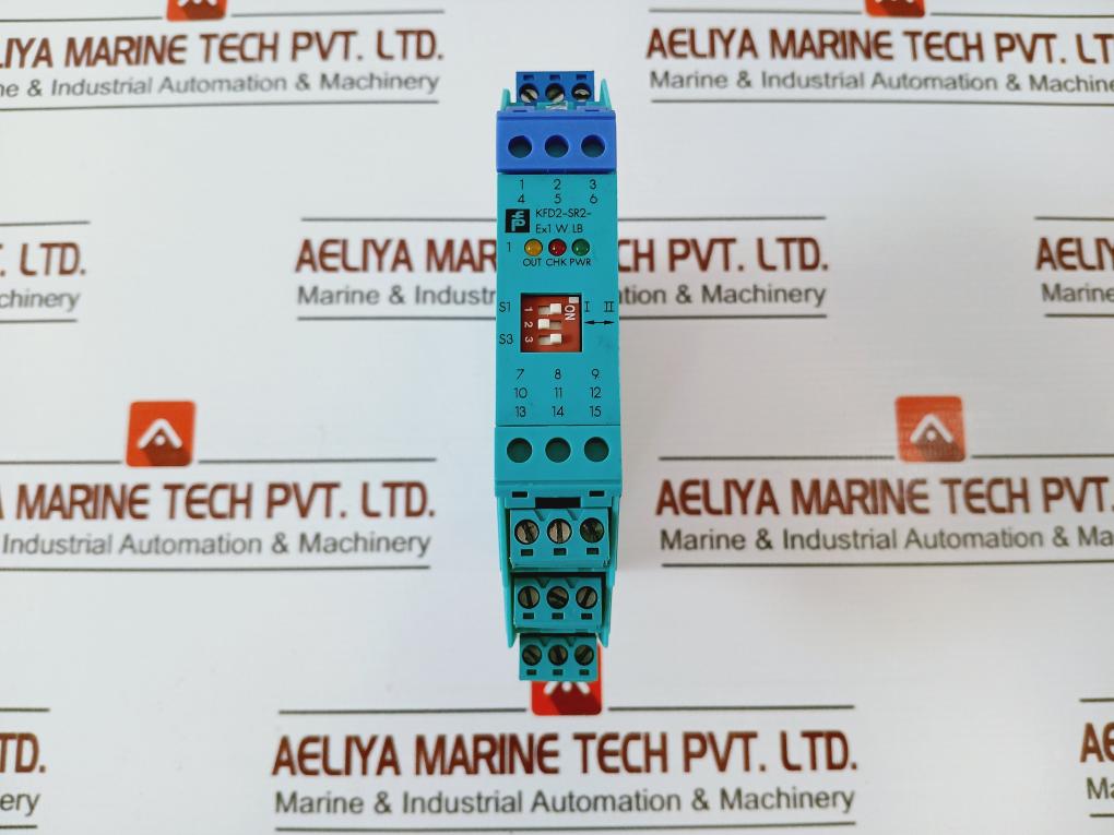 Pepperl+fuchs Kfd2-sr2-ex1.w.lb Switch Amplifier 103369s Dc 20-30v