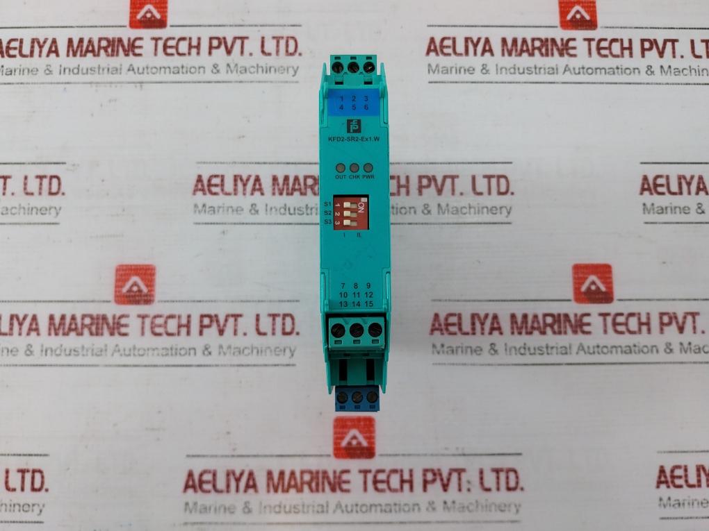 Pepperl+fuchs Kfd2-sr2-ex1.w Switch Amplifier 132958 Dc 20-30v/20-25ma