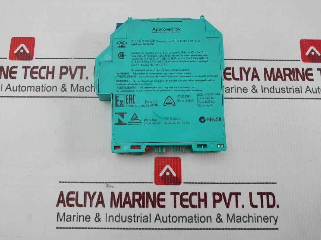 Pepperl+fuchs Kfd2-sr2-ex2.w K-system Transmitter Power Supply