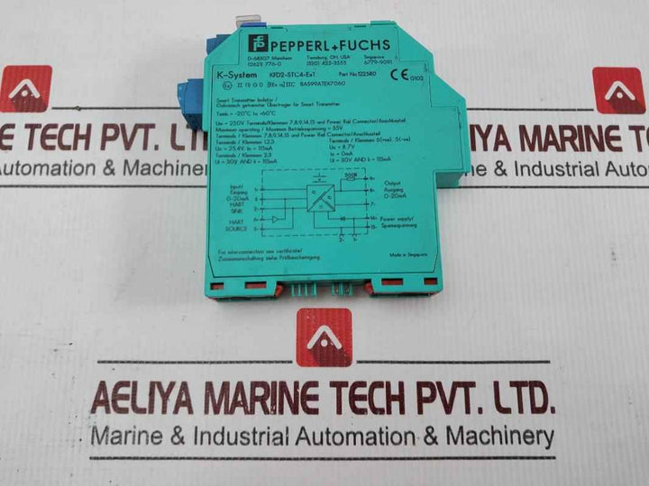 Pepperl+fuchs Kfd2-stc4-ex1 Transmitter Power Supply -20°c to +60°c 250v