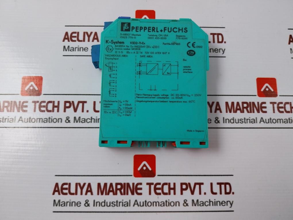 Pepperl+Fuchs KSD2-TI-EX Universal Temperature Converter 60°C 53736S