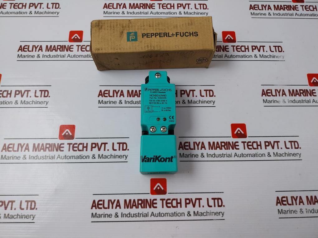 Pepperl+fuchs Ncn30+u1+n0 Varikont Inductive Sensor 8vdc Atex 106623s
