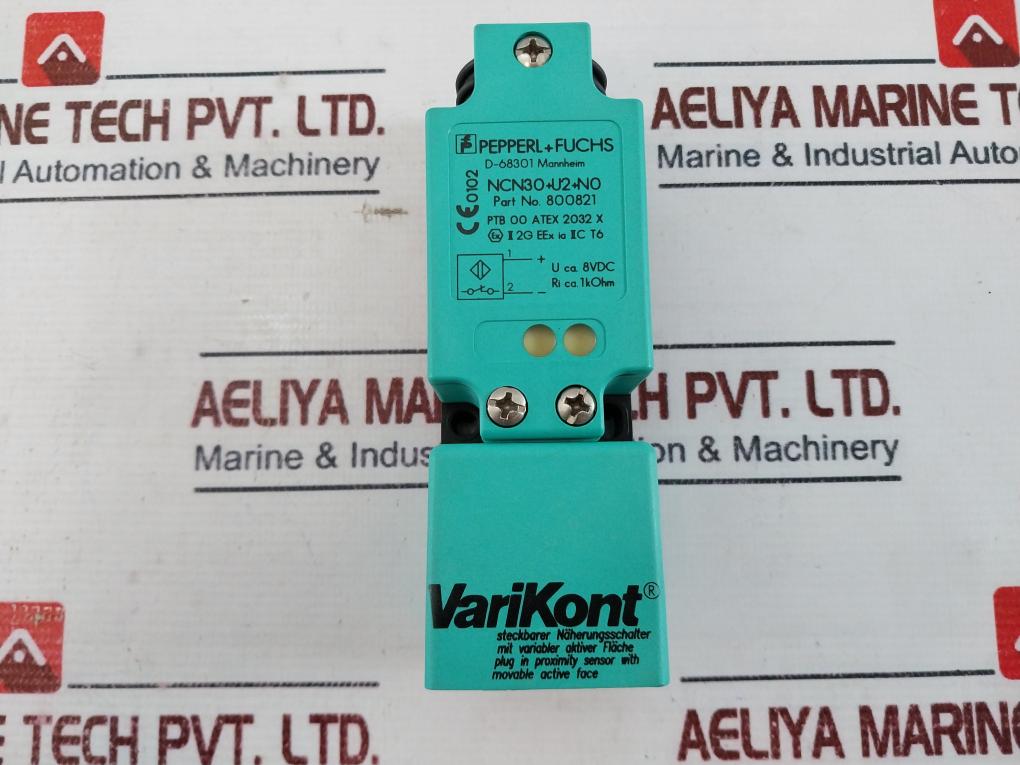Pepperl+fuchs Ncn30+u2+n0 Proximity Sensor With Movable Active Face 800821