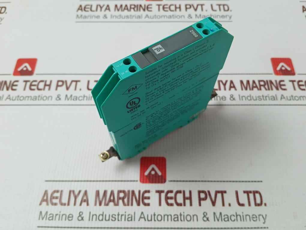 Pepperl+fuchs Z960 Channel Zener Barrier Z-system 203ma 250v Po= 0.50w
