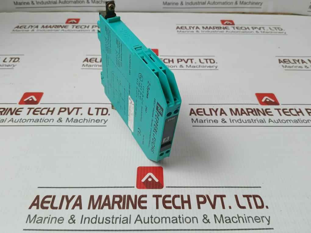 Pepperl+fuchs Z960 Channel Zener Barrier Z-system 203ma 250v Po= 0.50w