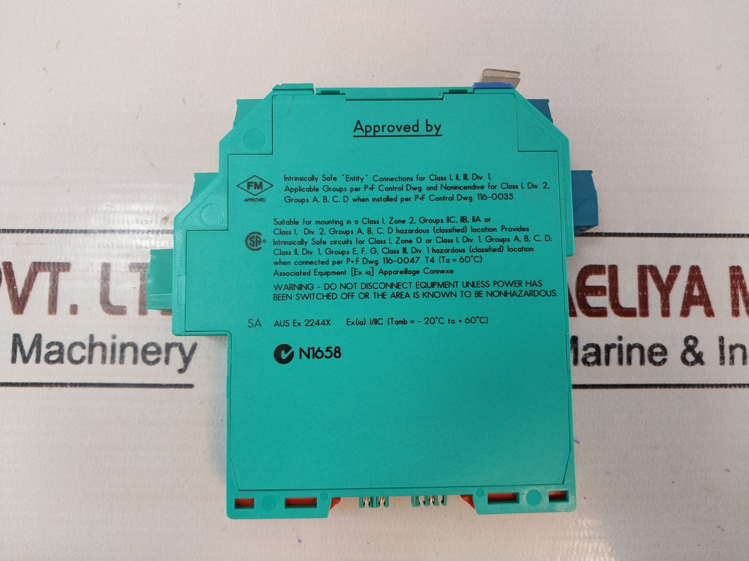 Pepperl+Fuchs Kfd2-sr2-ex2.W Switch Amplifier 2-channel Isolated Barrier