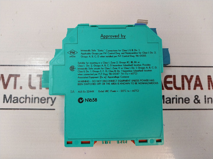 Pepperl+Fuchs Kfd2-sr2-ex2.W Switch Amplifier 2-channel Isolated Barrier