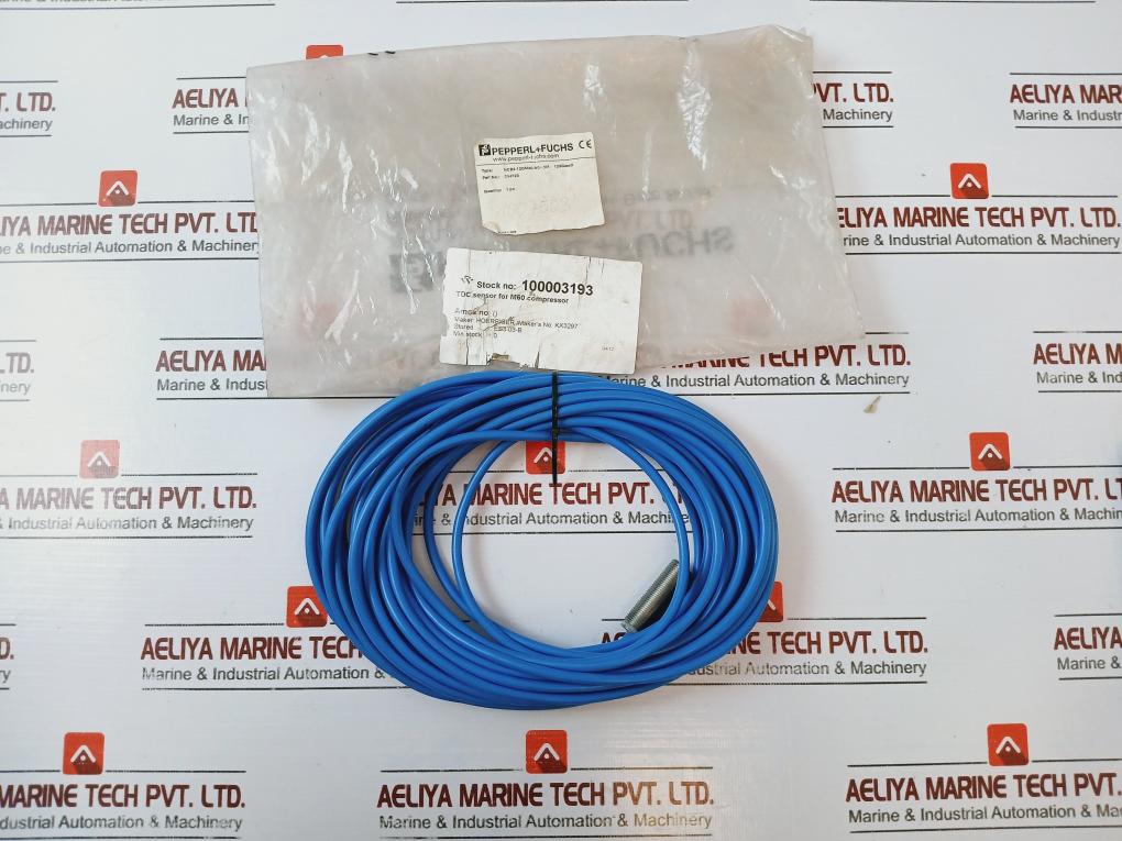 Pepprel+fuchs Ncb4-12gm40-n0-10m Inductive Sensor 204723