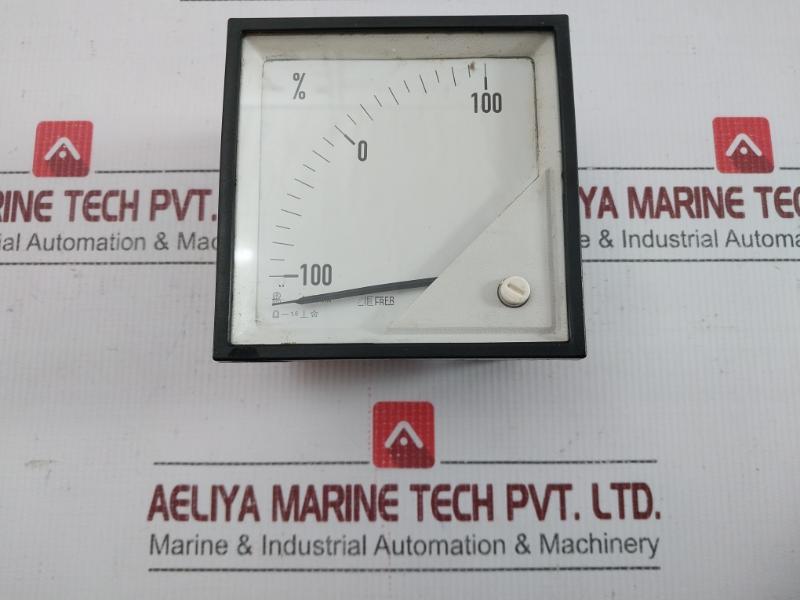 Analog Meter 4-20Ma Frer 100-0-100 %