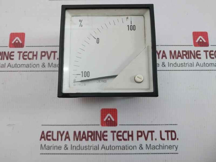 Analog Meter 4-20Ma Frer 100-0-100 %