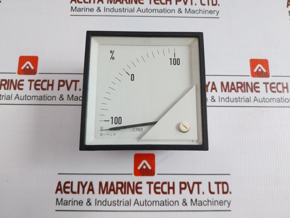 Percentage Rudder/Pitch Indicator 100-0-100 Frer 4-20Ma