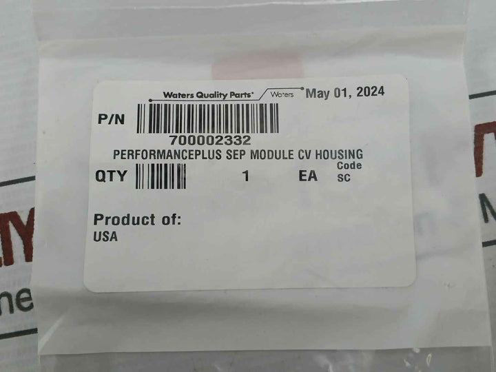 Performance Check Valve Housing  700002332 Waters