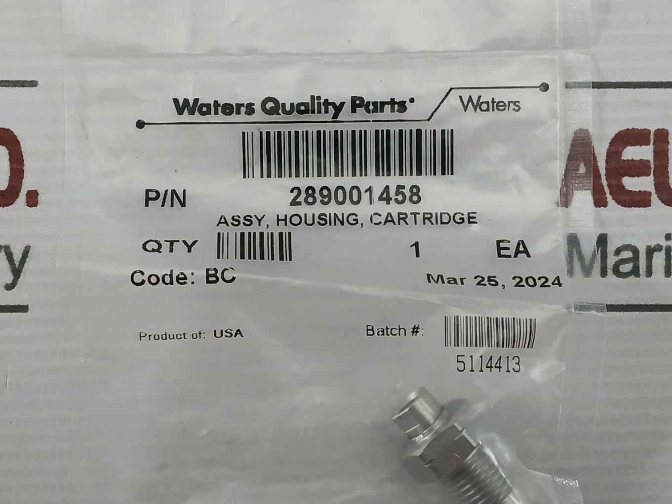 Performance Check Valve Housing  700002332 Waters