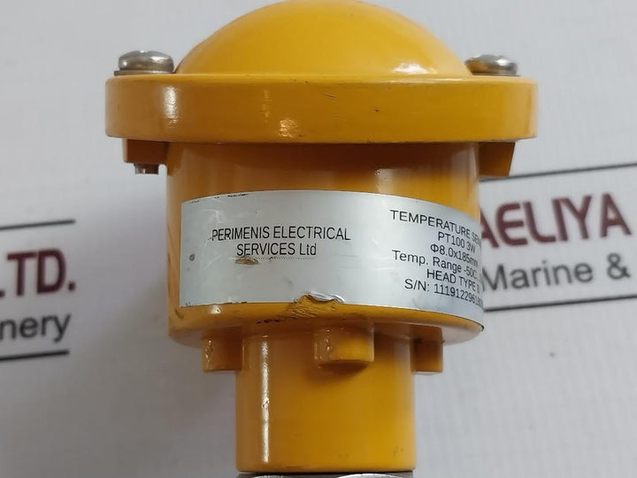 Perimenis Pt100 3W Temperature Sensor -50C...200C 135-mm