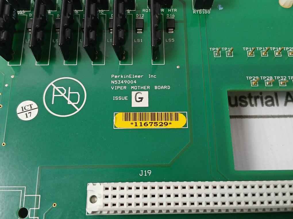 Perkin Elmer N5349004 Viper Mother Board P549004G1534002 P5N5349004-r Rev. G