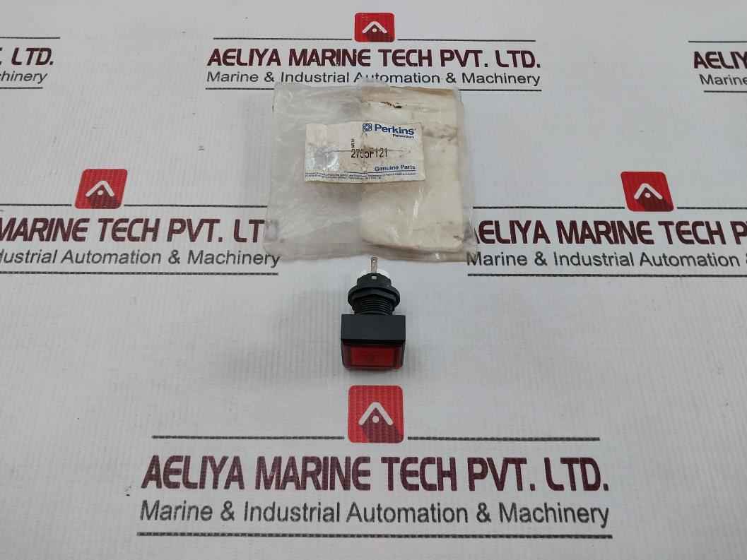 Perkins 2755f121 Industrial Push-button Switch 12v 180ma