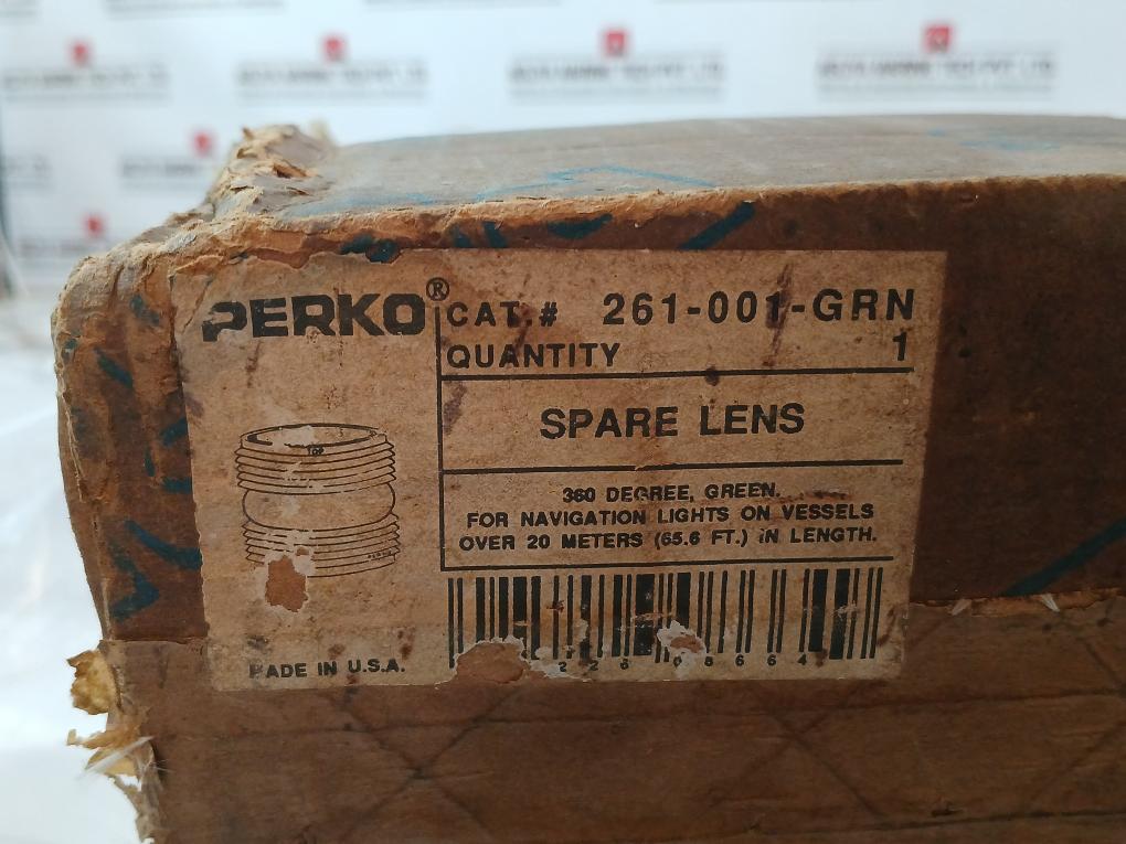 Perko 261-001-grn Spare Lens 360 Degree Green