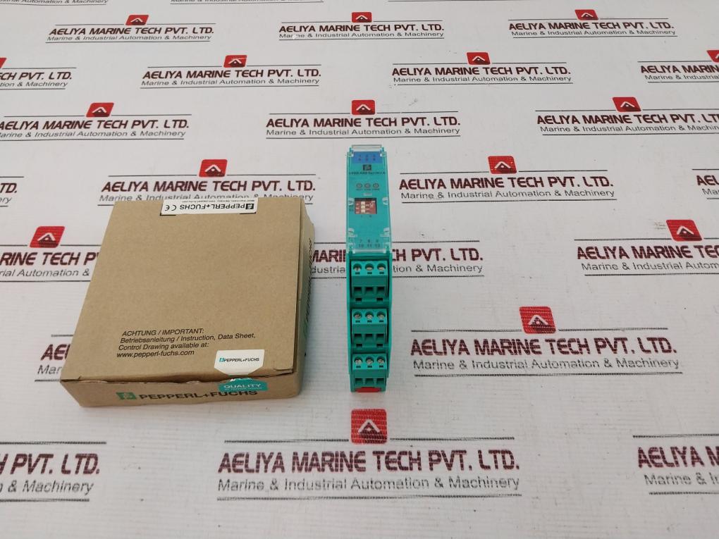 Pepperl+Fuchs K-System KFD2-SR2-EX1.W.LB Switch Amplifier DC 20-30V / 35-40mA