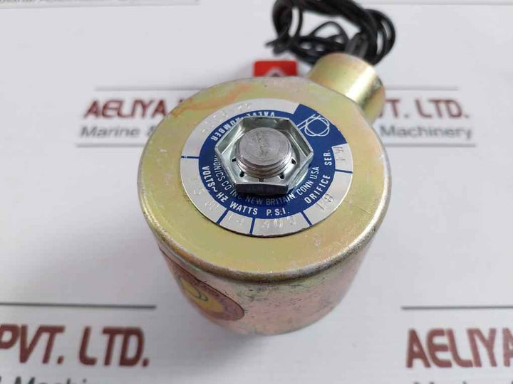 Peter Paul Electronics 42N9Dch Solenoid Valve 115V-60Hz